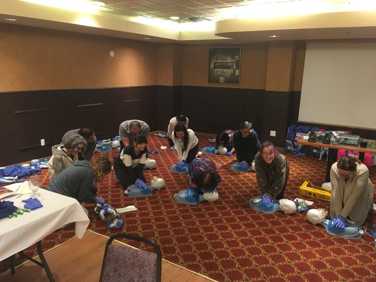 first aid training in hinton